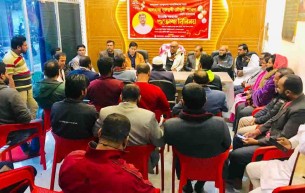 লালমোহনে সাংবাদিকদের সাথে এমপি শাওন‘র শুভেচ্ছা বিনিময়