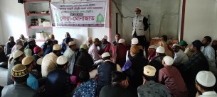 তজুমদ্দিনে এমপি শাওনের মায়ের রোগমুক্তি কামনায় দোয়া মোনাজাত