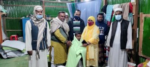 তজুমদ্দিনে মাদ্রাসার শিশুদের  মাঝে কম্বল বিতরণ