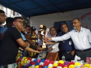 ভোলায় ভলিবললীগে জাকির স্মৃতি চ্যাম্পিয়ন