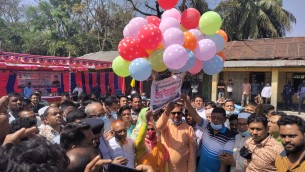 তজুমদ্দিনে বঙ্গবন্ধু শতবর্ষ গোল্ডকাপ ক্রিকেট টুর্নামেন্টের উদ্বোধন