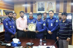 ভোলায় অতিরিক্ত পুলিশ সুপারের আবুল কালাম আজাদের বিদায় সংবর্ধনা