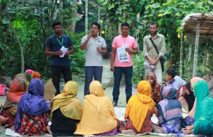 ভোলায় ক্ষুদ্র উদ্যোক্তাদের পরিবেশ জলবায়ু পুস্টি ও সামাজিক ইস্যু বিষয়ক প্রশিক্ষণ