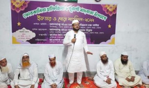 ভোলায় ফোরকানিয়া হাফিজিয়া ও নুরানি মাদ্রাসায় আলোচনা সভা ও ইফতার