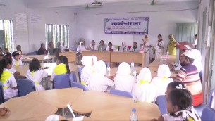 ভোলায় শিশুর ব্যক্তিগত স্বাস্থ্য পরিচ্ছন্নতা ও শিশু পাচার বিষয়ক কর্মশালা