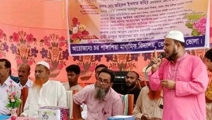ভোলার পাঙ্গাশিয়া মাধ্যমিক বিদ্যালয়ে এসএসসি পরীক্ষার্থীদের বিদায় সংবর্ধনা