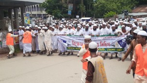 ভারতে মহানবী (স.) কে নিয়ে কটূক্তির প্রতিবাদে ভোলা ও মনপুরায় প্রতিবাদ সভা ও বিক্ষোভ মিছিল