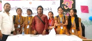 জাতীয় শিক্ষা সপ্তাহে জারিগানে প্রথম   বোরহানউদ্দিন উপজেলা প্রশাসন স্কুল