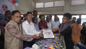 ভোলায় প্রধানমন্ত্রীর উপহার ঘর পেলেন  ১২৯১ জন গৃহহীন