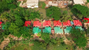 ভোলায় প্রধানমন্ত্রীর উপহার স্বপ্নের  নীড় পাচ্ছেন গৃহহীন ১২৯১ পরিবার