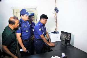 ভোলার শিবপুরে অপরাধ প্রতিরোধে সিসি ক্যামেরা উদ্বোধন