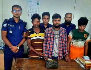 বোরহানউদ্দিনে গাঁজাসহ গ্রেফতার তিন