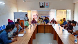 তজুমদ্দিনে কোভিড-১৯ প্রতিরোধে হাঙ্গার প্রজেক্ট'র টাউনহল মিটিং