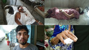 দৌলতখানে একই পরিবারে সাতজনকে পিটিয়ে আহত