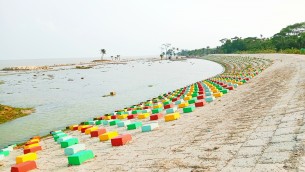 পর্যটনের হাতছানি দিচ্ছে  তজুমদ্দিনের মেঘনা পাড়