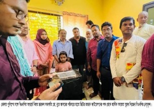 ভোলায় নিহত বিএনপির দুই নেতার  পরিবারকে জেডআরএফ সহায়তা