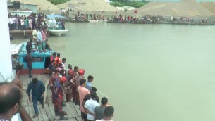 ভোলায় তেঁতুলিয়া নদীতে পরে কৃষ্ণচূড়া ফেরীর লষ্কর নিখোঁজ