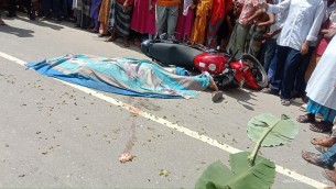 দৌলতখানে সড়ক দুর্ঘটনায়  শিক্ষকের মর্মান্তিক মৃত্যু