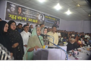 বঙ্গবন্ধুর সোনার বাংলা গড়ার স্বপ্ন শেখ হাসিনা বাস্তবায়ন করেছে: মতিয়া চৌধুরী