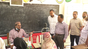 ভোলায় ফ্রি মেডিকেল এন্ড ডেন্টাল ক্যাম্প