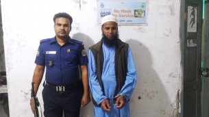 মনপুরায় পুলিশের অভিযানে পলাতক জঙ্গী নেতা আটক