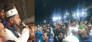 আমিনাবাদে স্বতন্ত্র চেয়ারম্যান প্রার্থী সাইদুর রহমান মিঠুর শোডাউন