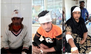 ভোলায় সিগারেট খাওয়াকে কেন্দ্র করে বাড়ি ঘরে হামলা ভাংচুর