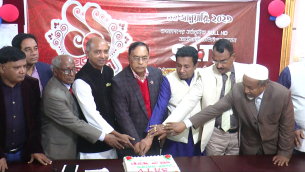 ভোলায় এসএ টিভির প্রতিষ্ঠা  বার্ষিকী পালিত