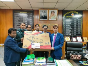 ভোলা কারাগারে বন্দিদের চিত্তবিনোদনের জন্য দুটি টেলিভিশন প্রদান