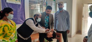 ভোলায় শুরু হয়েছে জাতীয় ভিটামিন ‘এ’ প্লাস ক্যাম্পেইন