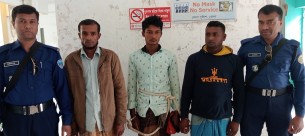 মনপুরায় গরুসহ সংঘবদ্ধ চোর চক্রের ৩ সদস্য আটক