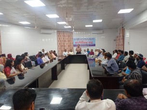 ভোলা সরকারি কলেজের ৬০ বছর পূর্তিতে হিরক জয়ন্তী উৎসব পালন উপলক্ষে মতবিনিময় সভা