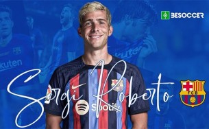 এক বছরের জন্য বার্সেলোনার সাথে চুক্তি নবায়ন করলেন সার্জি রবার্তো