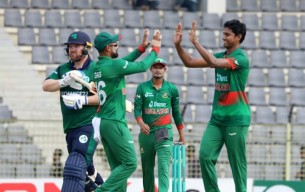 হাসানের ক্যারিয়ার সেরা বোলিংয়ে রেকর্ড জয়ে সিরিজ জিতলো বাংলাদেশ