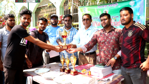 ভোলায় ওয়ার্ড ভিত্তিক কিশোর কিশোরীদের  নিয়ে ক্রীড়া প্রতিযোগিতা অনুষ্ঠিত