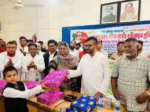 লালমোহনে জাতীয় শিশু দিবস পালিত