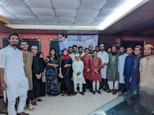 ভোলায় যুব রেড ক্রিসেন্টের ইফতার