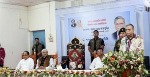 গণতন্ত্র ও উন্নয়ন বিরোধী যেকোনো দেশী-বিদেশী অপশক্তির বিরুদ্ধে রুখে দাঁড়ান : রাষ্ট্রপতি