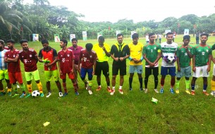 লালমোহনে ‘বঙ্গবন্ধু কাপ ফুটবল ম্যাচ’ অনুষ্ঠিত