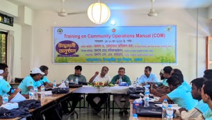 ভোলায় কমিউনিটি অপারেশন ম্যানুয়ালের   উপর প্রশিক্ষণ কর্মশালার উদ্বোধন