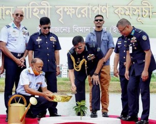 বিমান বাহিনীর বৃক্ষরোপণ কর্মসূচী-২০২৩’র উদ্বোধন