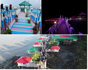 ভোলায় ঈদ উপলক্ষে প্রস্তুত বিনোদন কেন্দ্রগুলো