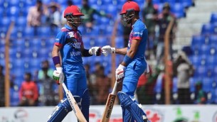 গুরবাজ-ইব্রাহিমের জোড়া সেঞ্চুরিতে আফগানিস্তানের সংগ্রহ ৯ উইকেটে ৩৩১ রান