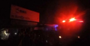 গাজীপুরে হকার্স মার্কেটে অগ্নিকান্ড