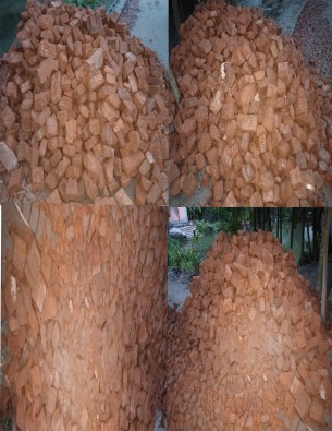 লালমোহনে লঞ্চঘাটের রাস্তা  নির্মানে অনিয়মের অভিযোগ