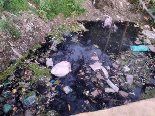 ভোলার ইলিশার পন্ডিতের খালের পঁচা পানি নিস্কাসন