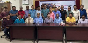 জেলা প্রশাসক মোঃ তৌফিক ই লাহী চৌধুরীকে ভোলা প্রেসক্লাবের পক্ষ থেকে বিদায়ী সংবর্ধনা