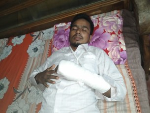 বোরহানউদ্দিনে নারীকে কুপিয়ে  জখম, আটক -১