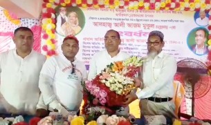 দৌলতখানে কলেজ জাতীয়করণে আনন্দ র‌্যালী : এমপি মুকুলকে সংবর্ধনা