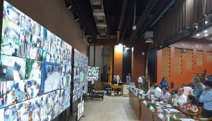 সিসি ক্যামেরায় মনিটরিং হচ্ছে ঢাকা ১৭ আসনের উপনির্বাচন